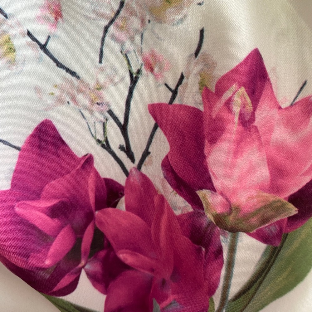 City chic fit & flare floral dress - Picture 3 of 4